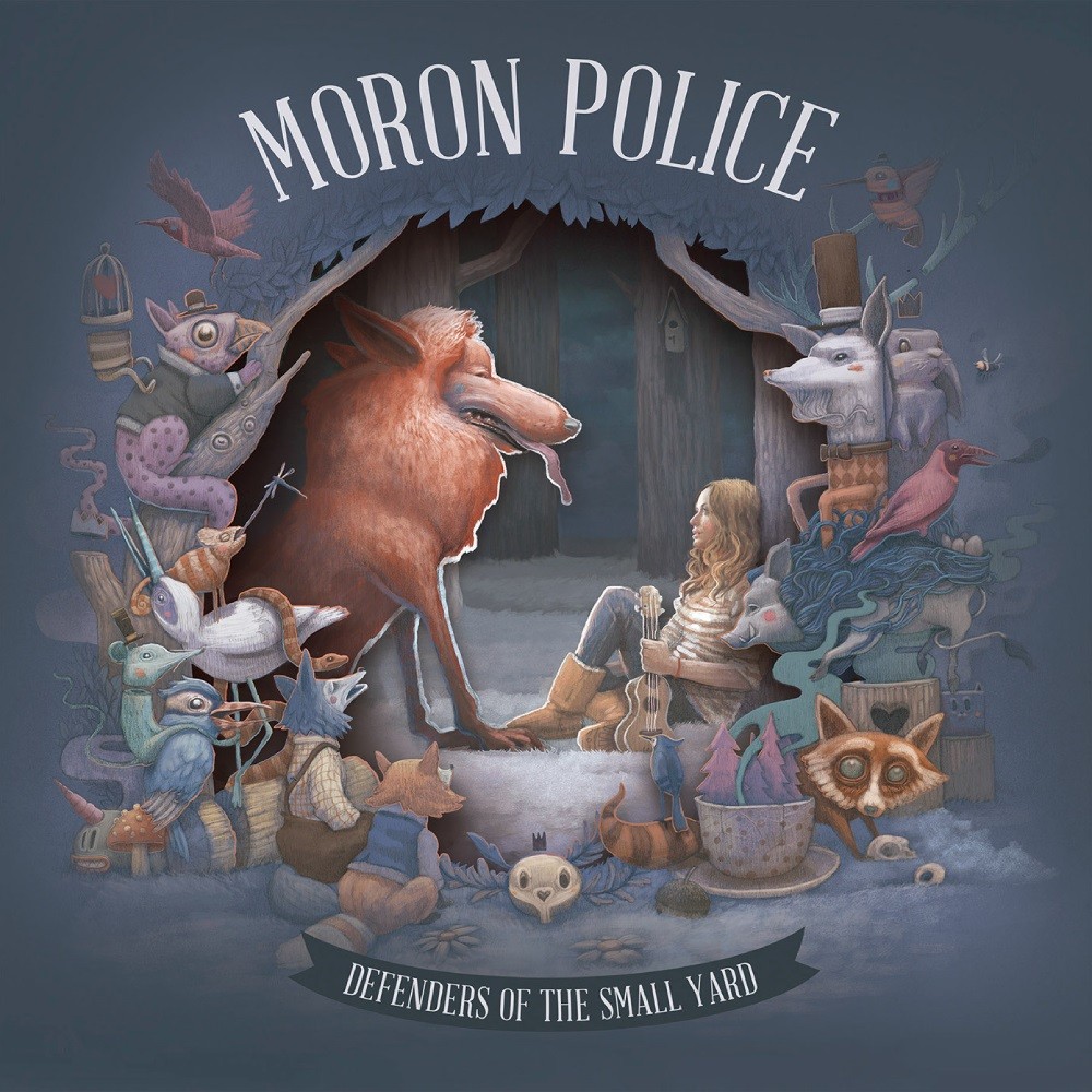 Moron Police - Defenders of the Small Yard (2014) Cover