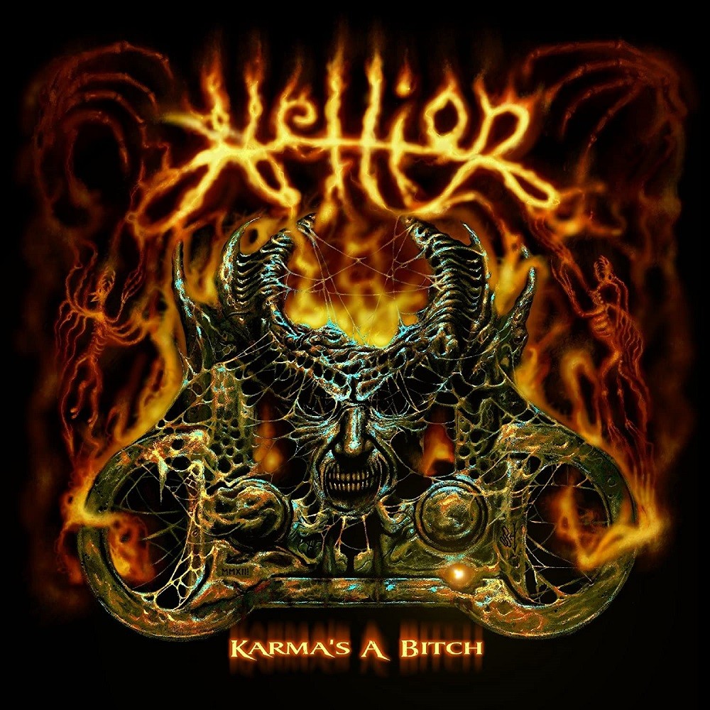 Hellion - Karma's a Bitch (2014) Cover