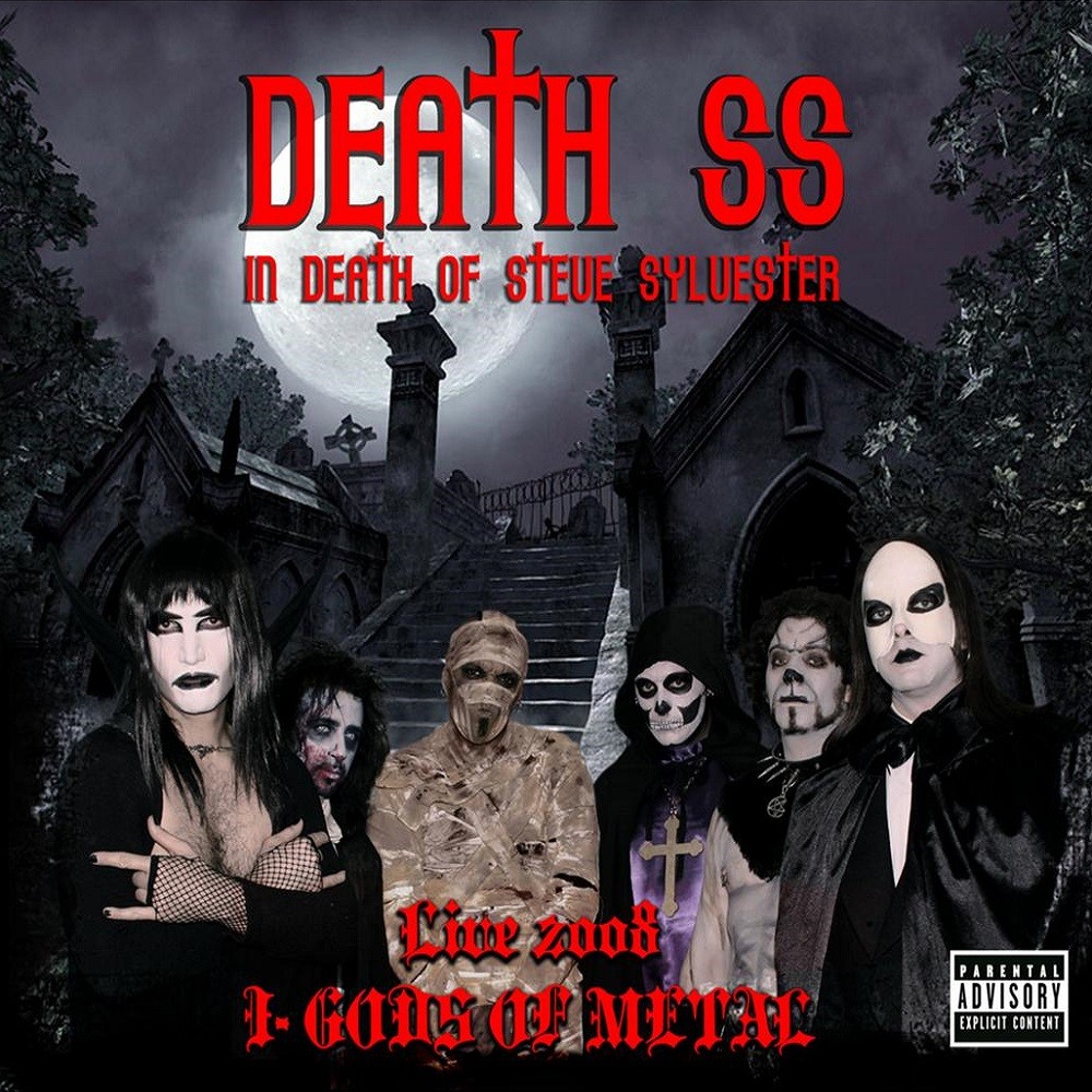 Death SS - Live 2008 I-Gods of Metal (2009) Cover