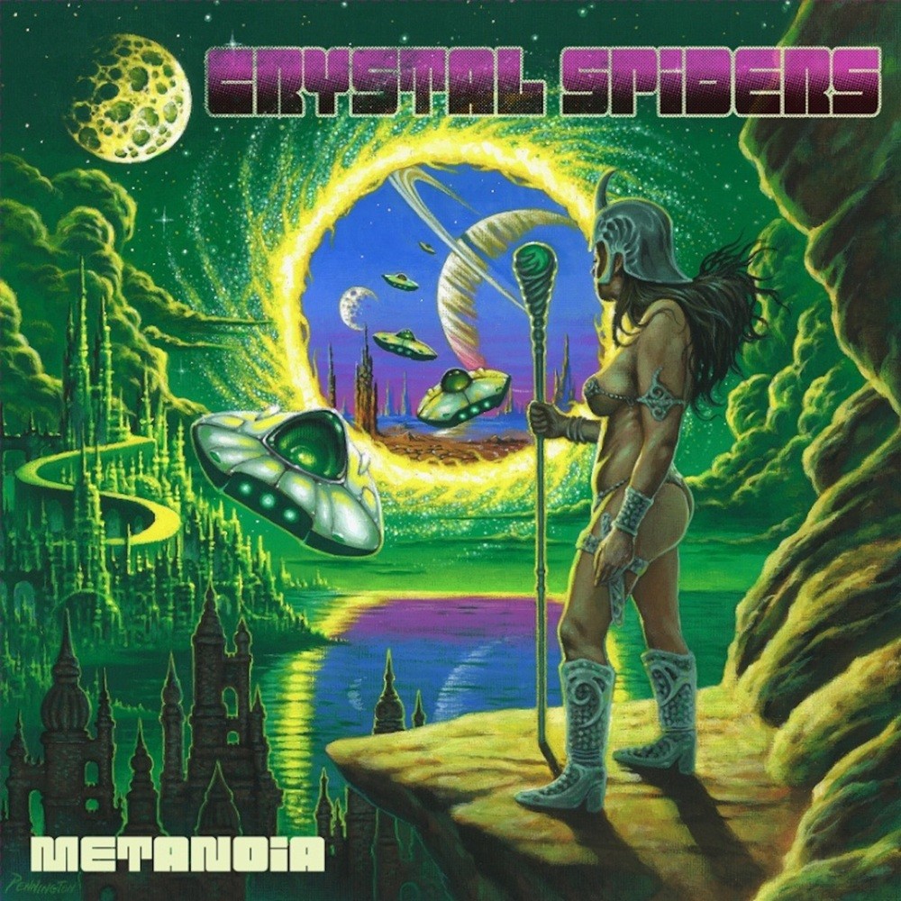 Crystal Spiders - Metanoia (2025) Cover