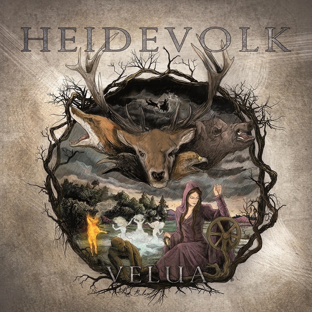 Heidevolk - Velua (2015) Cover