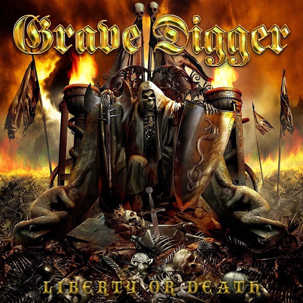 Grave Digger - Liberty or Death (2007) Cover