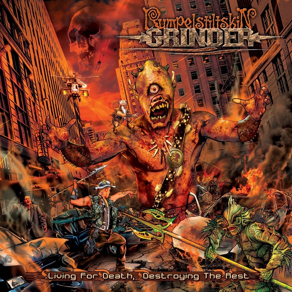 Rumpelstiltskin Grinder - Living for Death, Destroying the Rest (2009) Cover