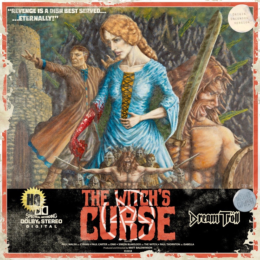 Dream Tröll - The Witch's Curse (2018) Cover
