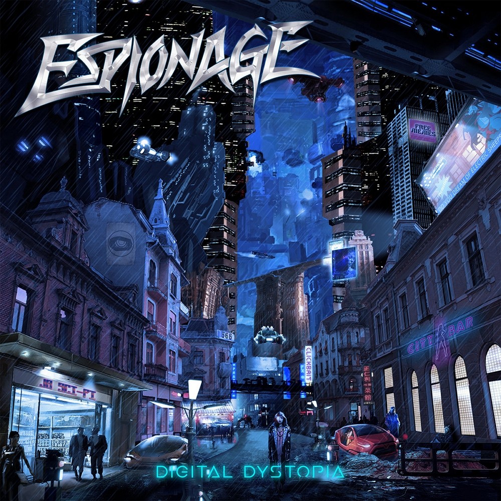 Espionage - Digital Dystopia (2018) Cover