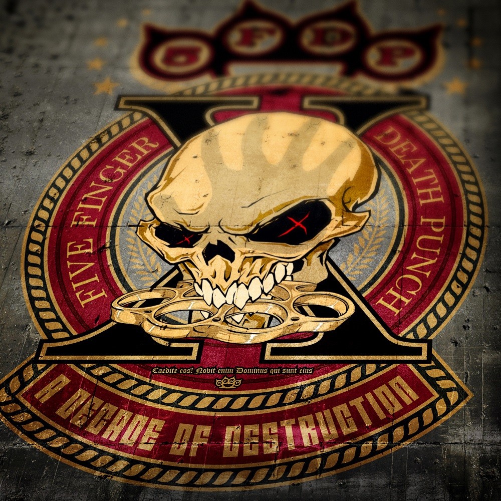 Five Finger Death Punch - A Decade of Destruction (2017) Cover