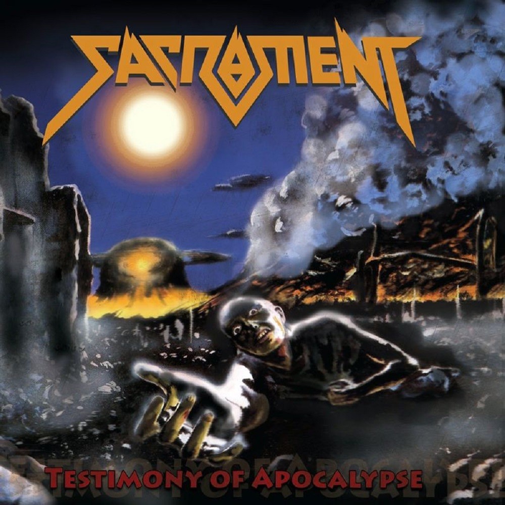 Sacrament - Testimony of Apocalypse (1990) Cover