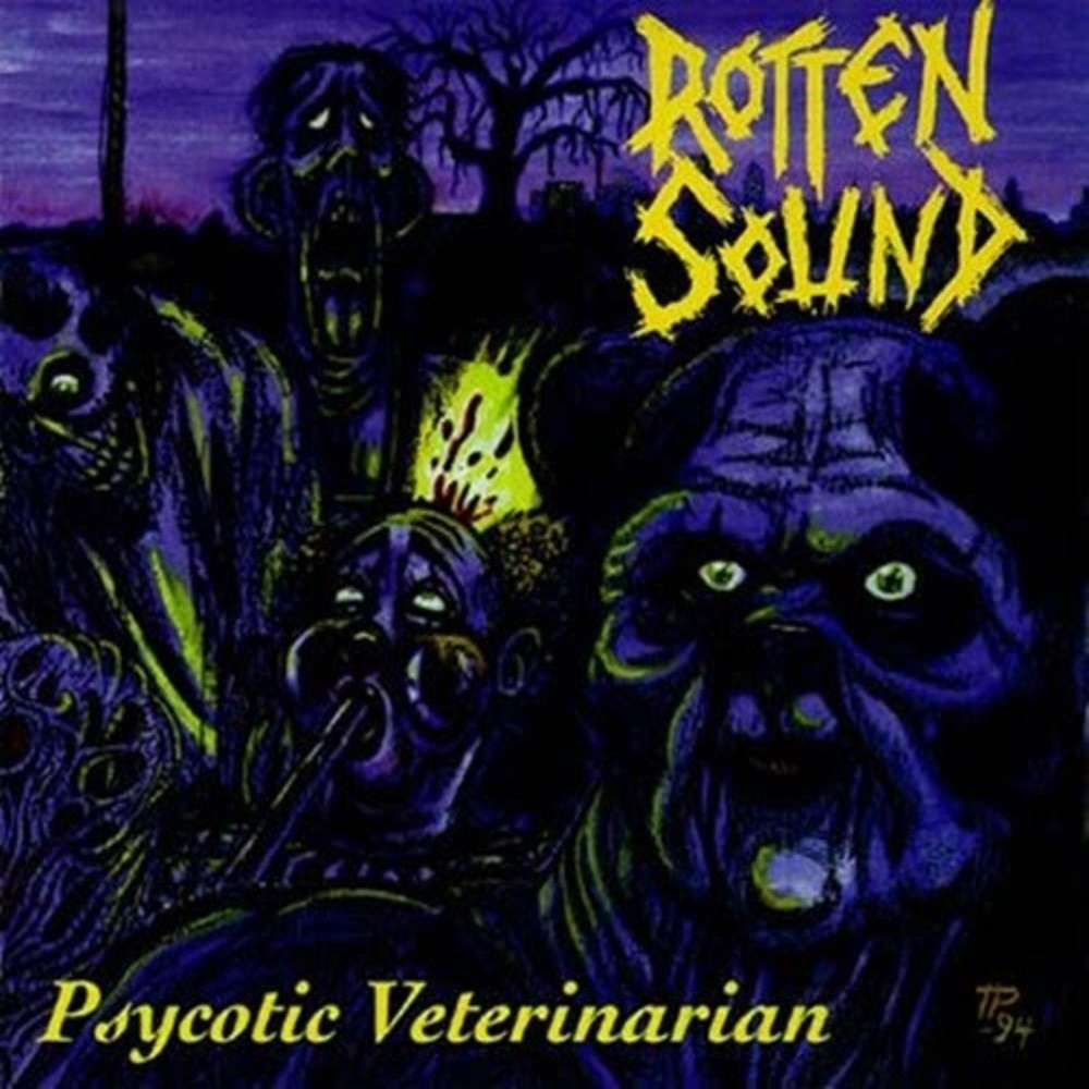 Rotten Sound - Psychotic Veterinarian (1995) Cover