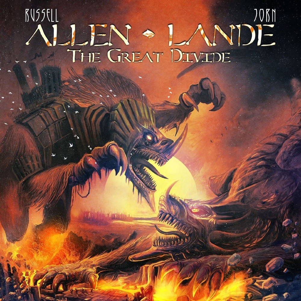 Russell Allen & Jorn Lande - The Great Divide (2014) Cover