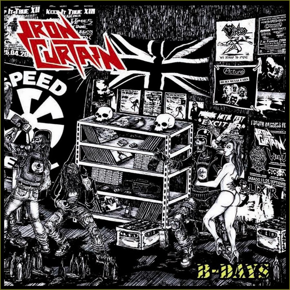 Iron Curtain - B-Days (2012) Cover