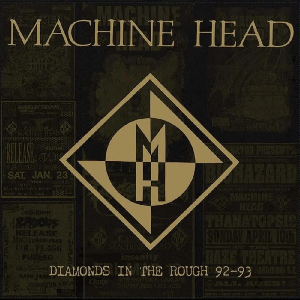 Machine Head - Diamonds in the Rough 92-93 (2024) Cover