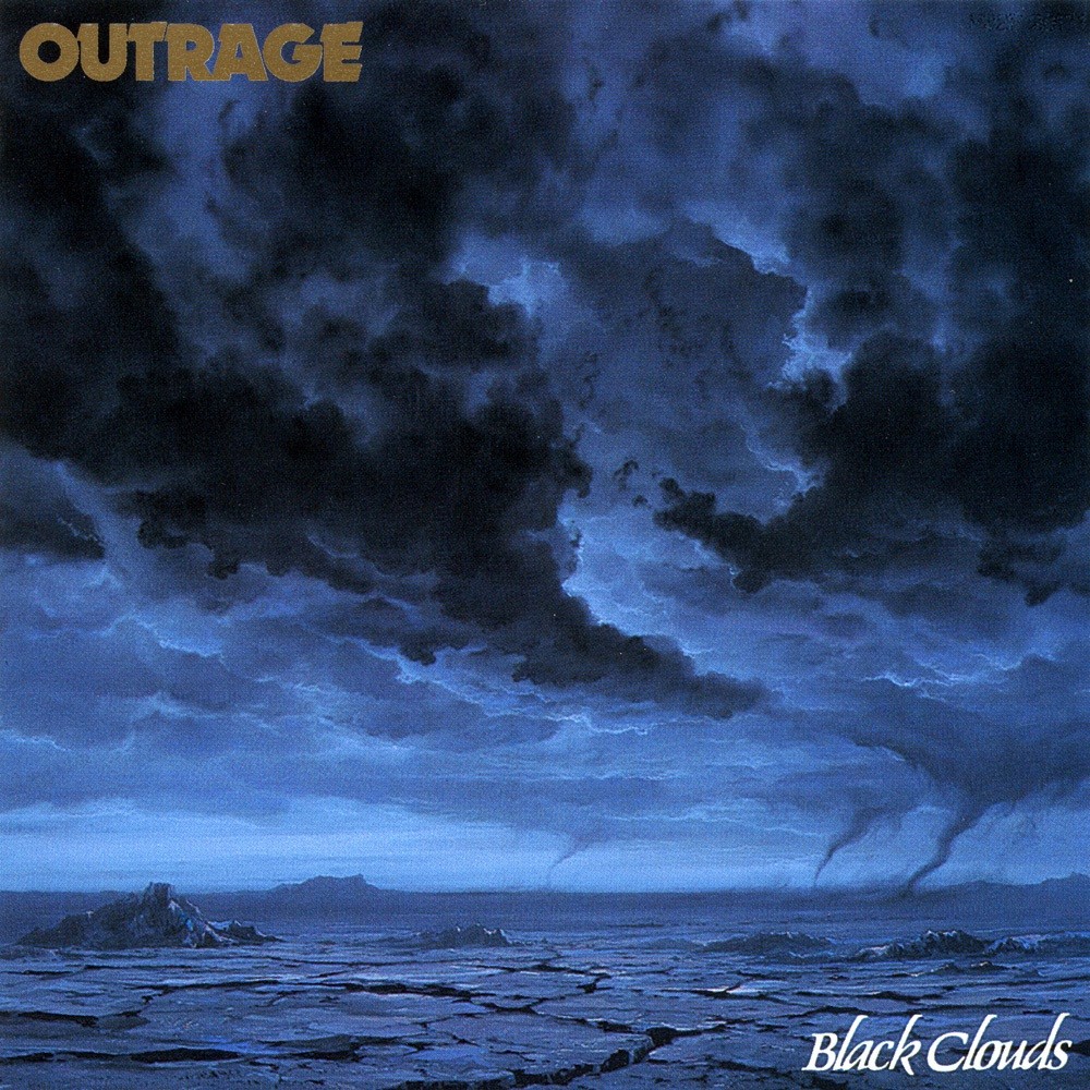 Outrage - Black Clouds (1988) Cover