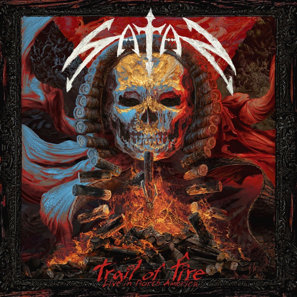 Satan (GBR) - Trail of Fire: Live in North America (2014) Cover
