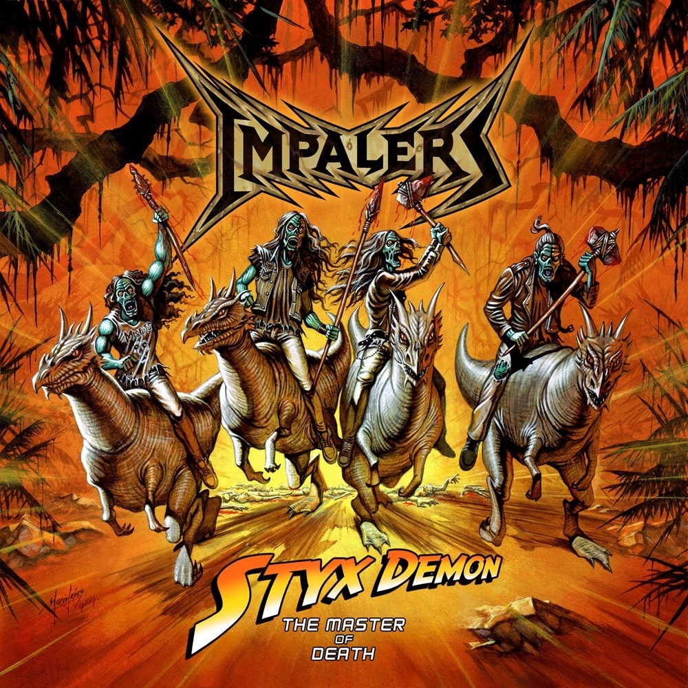 Impalers - Styx Demon: The Master of Death (2017) Cover