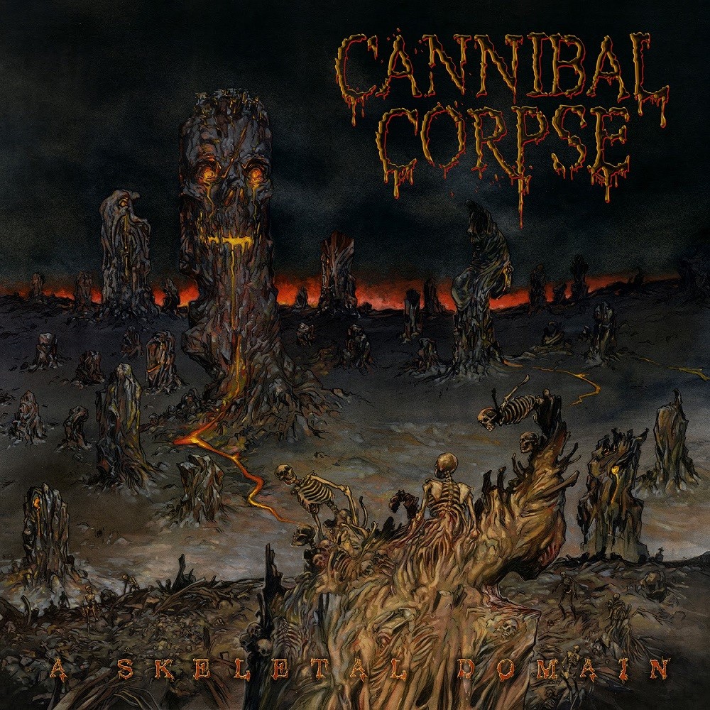 Cannibal Corpse - A Skeletal Domain (2014) Cover