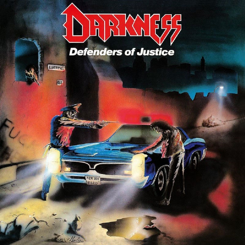 Darkness - Defenders of Justice (1988) Cover