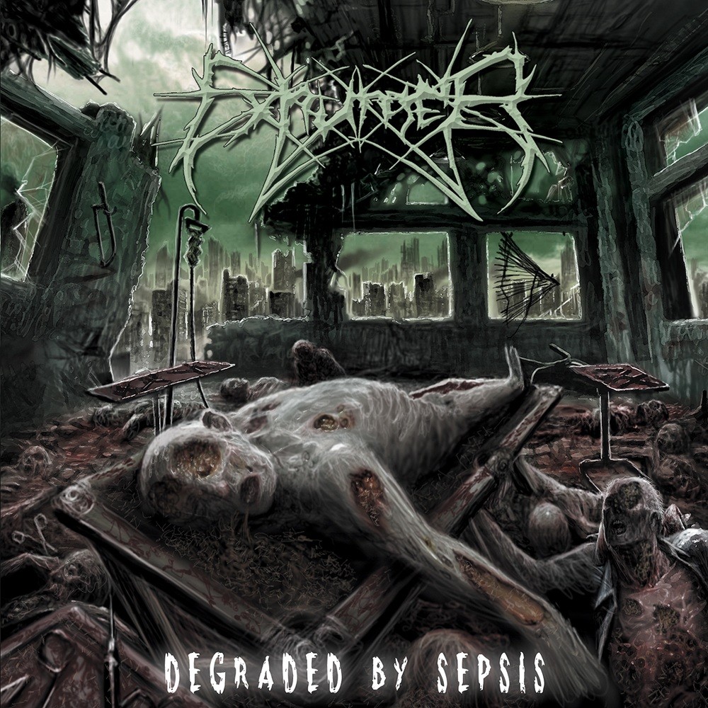 Exhumer - Degraded by Sepsis (2013) Cover