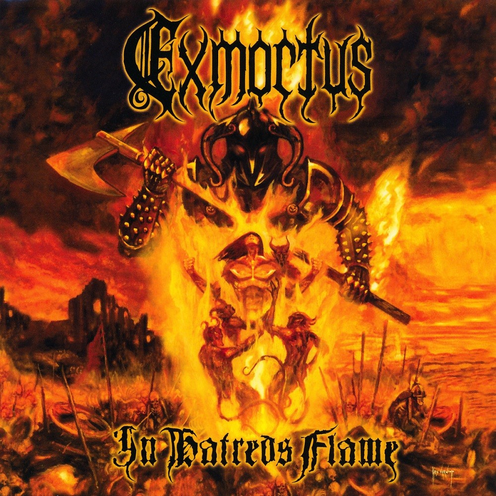 Exmortus - In Hatred's Flame (2008) Cover