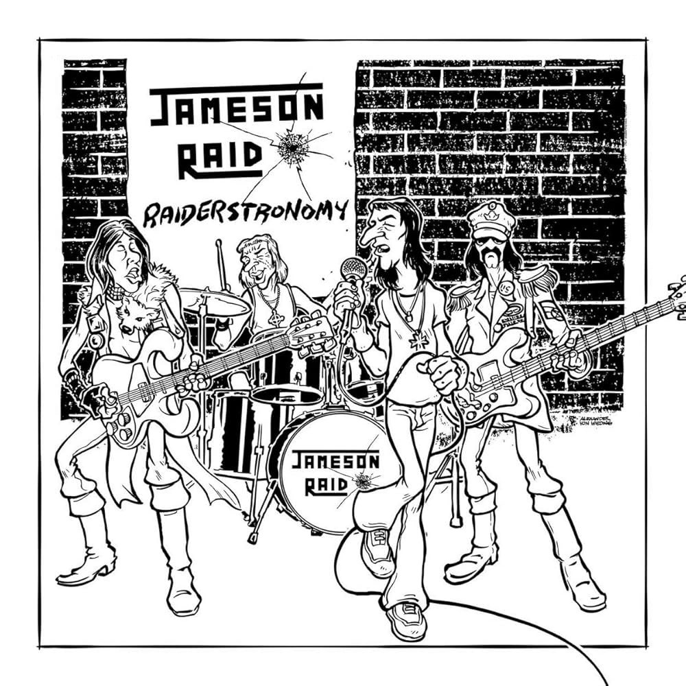 Jameson Raid - Raiderstronomy (2021) Cover