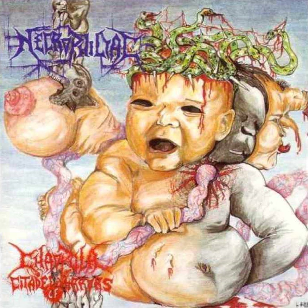Necrophiliac - Chaopula: Citadel of Mirrors (1992) Cover