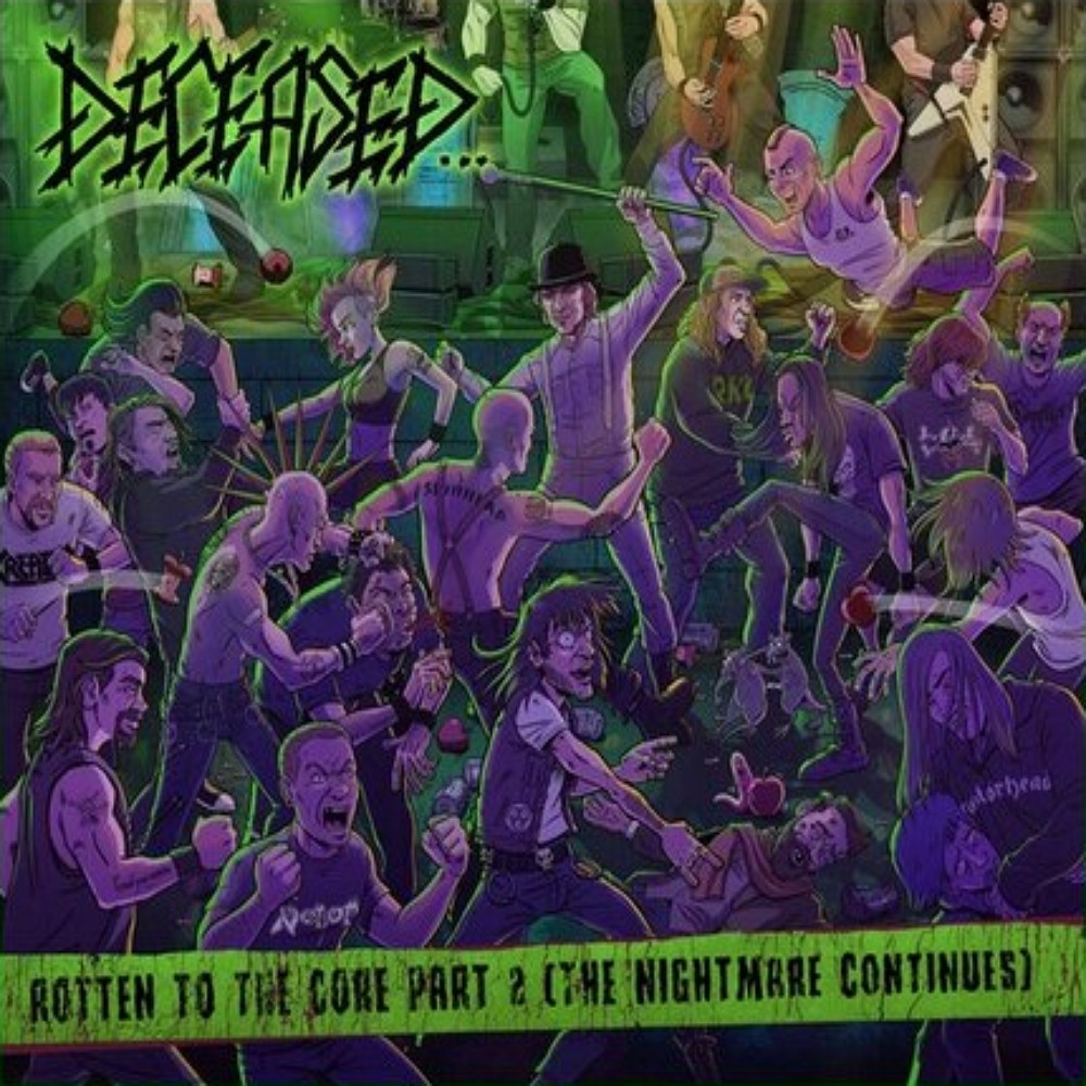 Deceased... - Rotten to the Core Part 2 (The Nightmare Continues) (2020) Cover