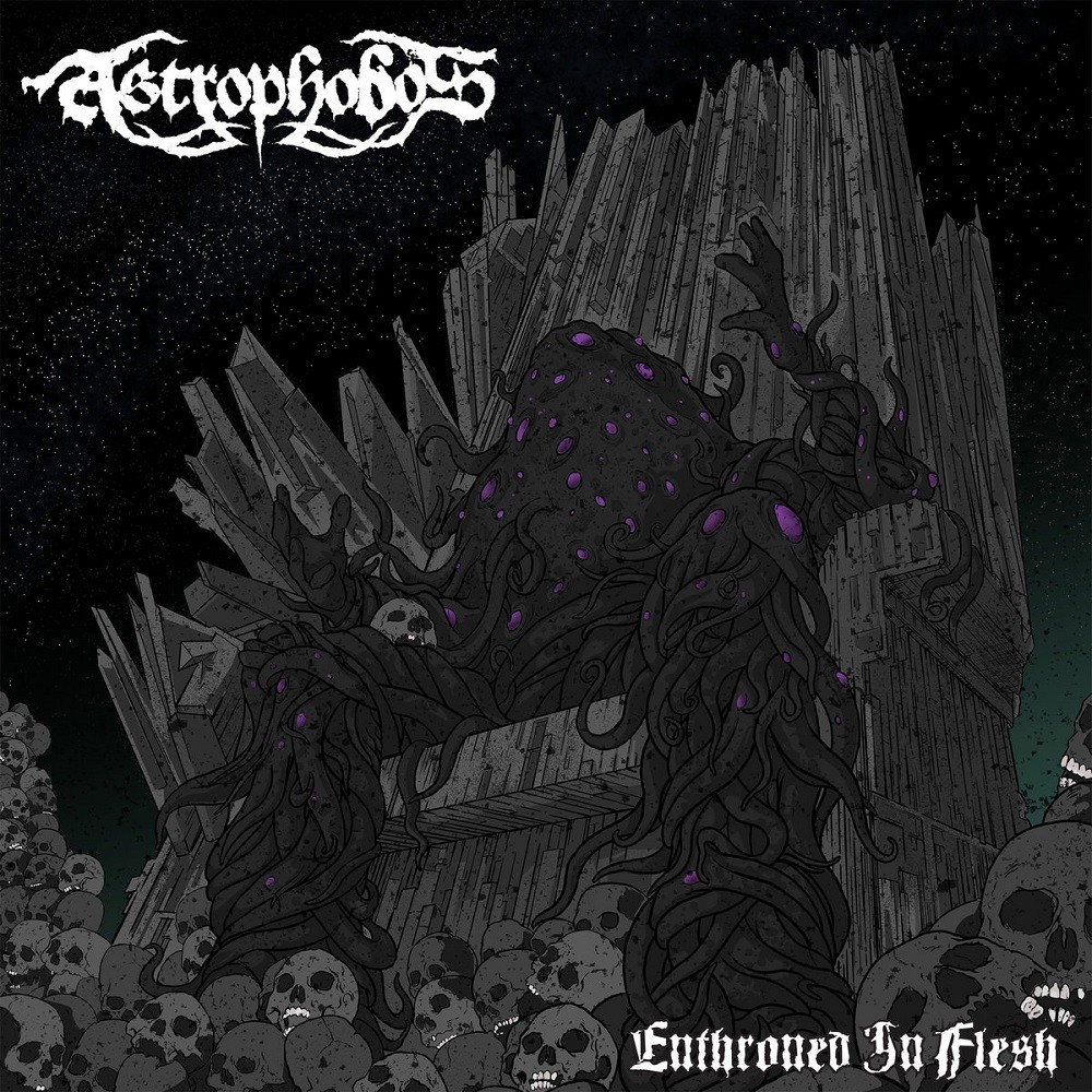 Astrophobos - Enthroned in Flesh (2016) Cover