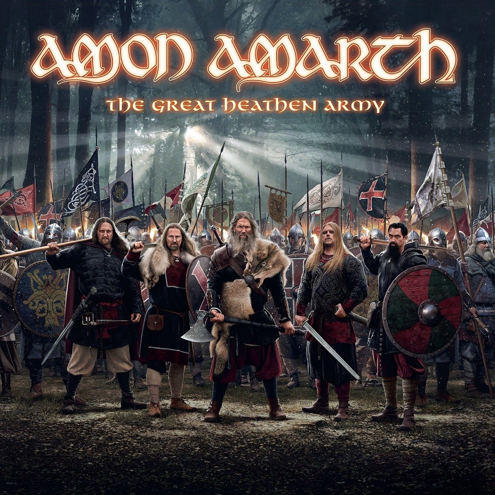 Amon Amarth - The Great Heathen Army (2022) Cover