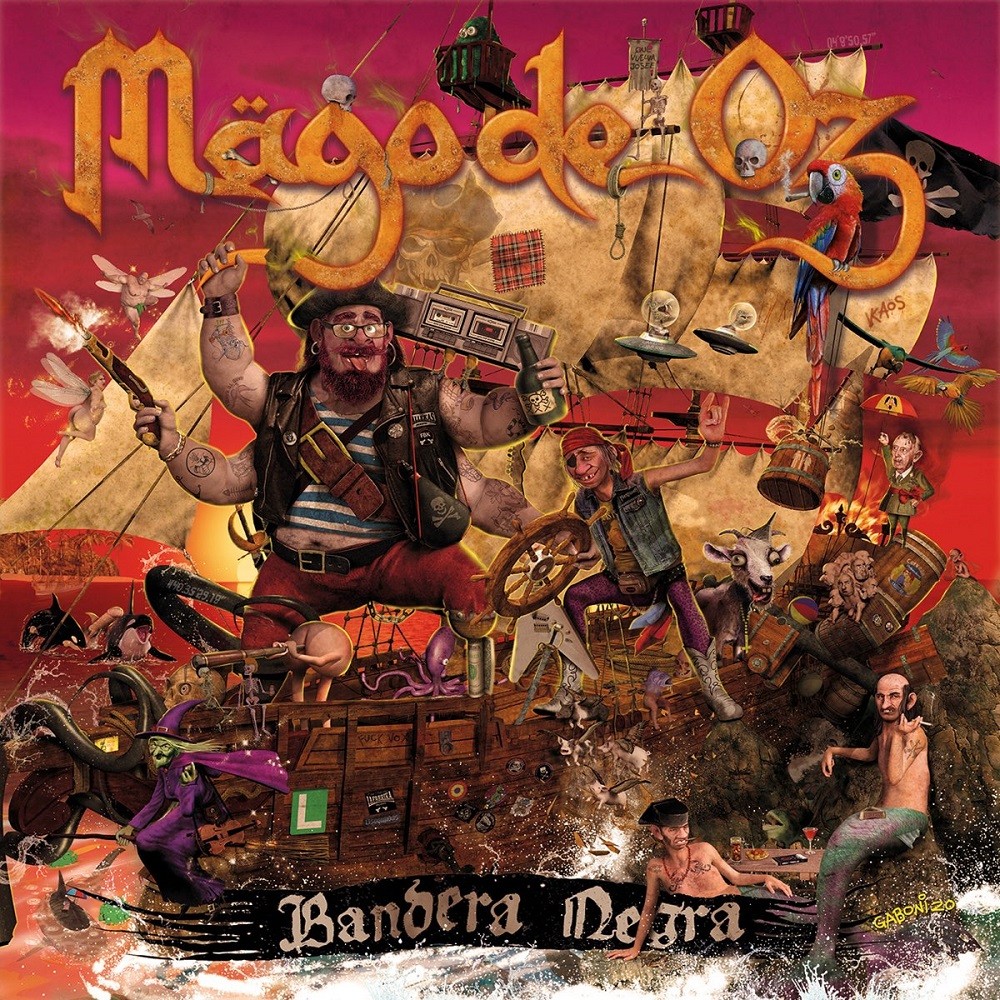 Mägo de Oz - Bandera negra (2021) Cover