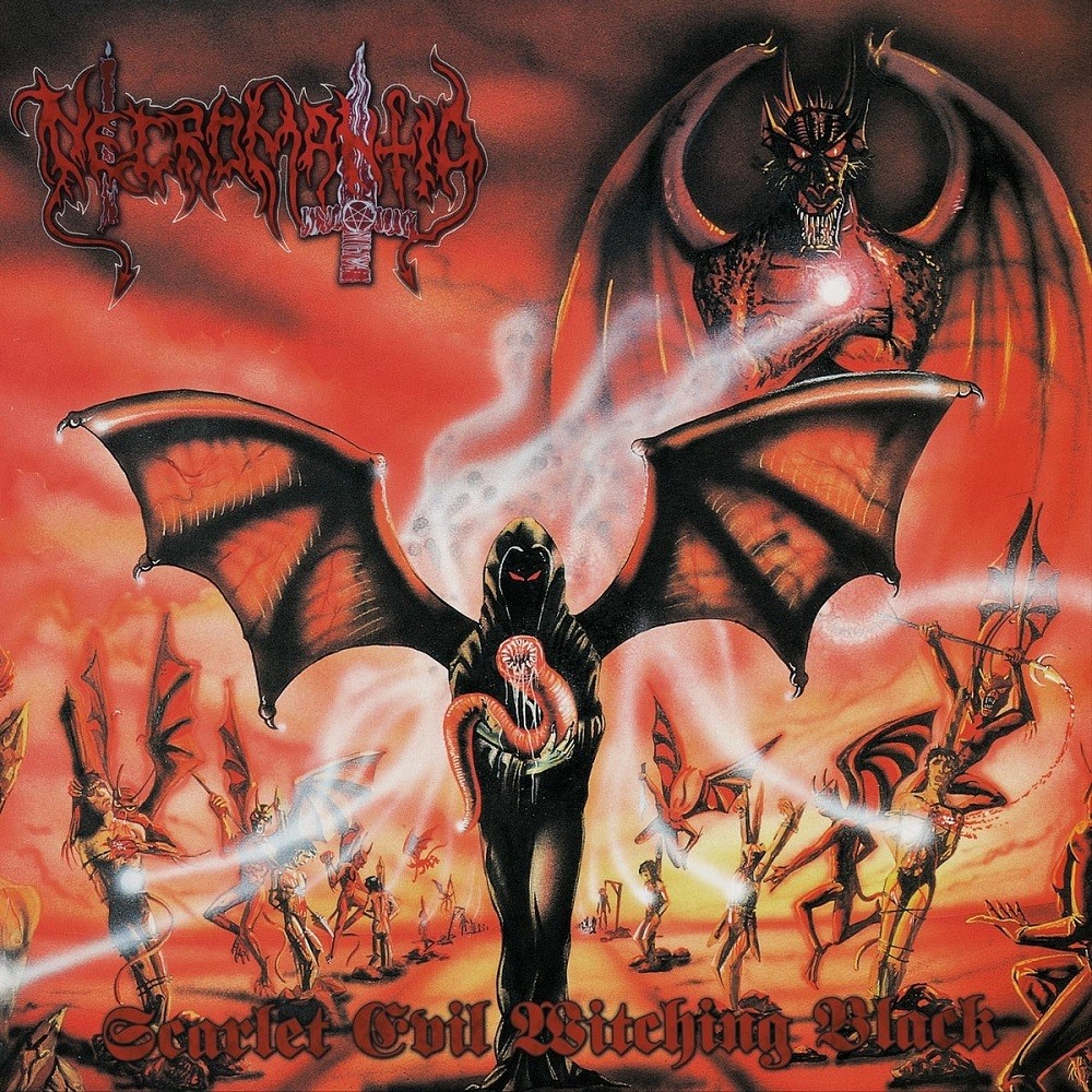 Necromantia - Scarlet Evil Witching Black (1995) Cover