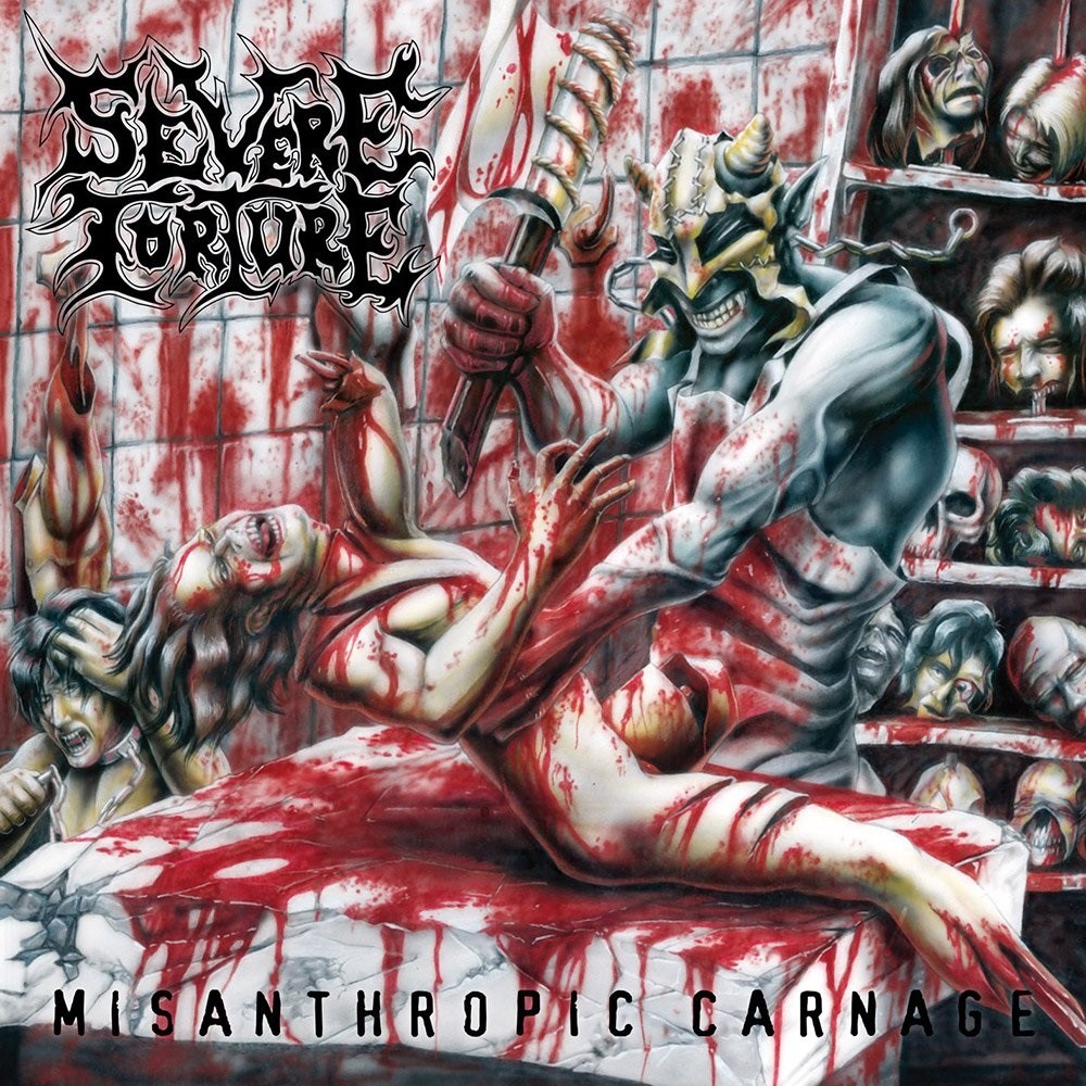 Severe Torture - Misanthropic Carnage (2002) Cover