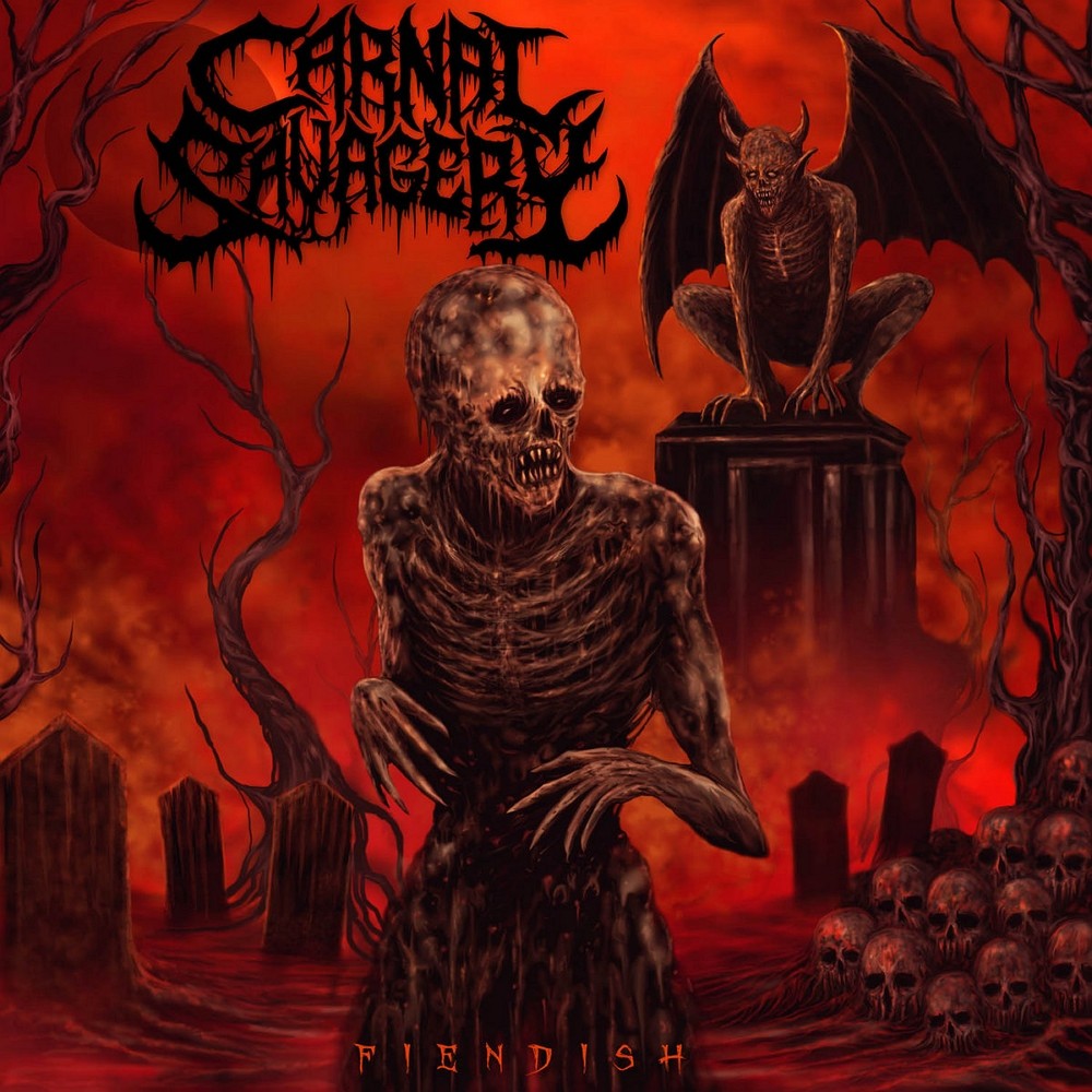 Carnal Savagery - Fiendish (2021) Cover