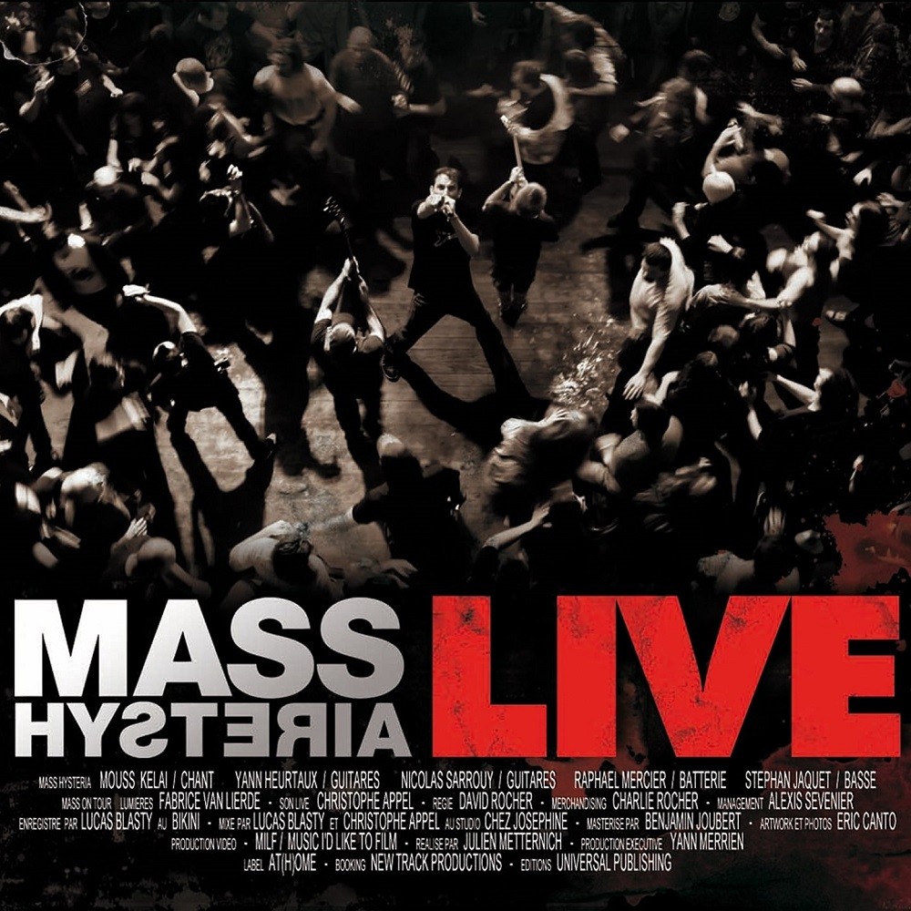 Mass Hysteria - Live (2011) Cover