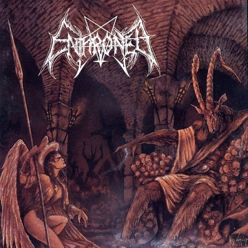 Enthroned - Towards the Skullthrone of Satan (1997) Cover