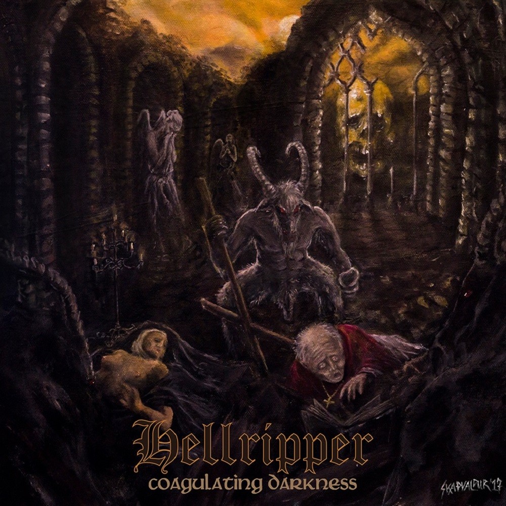 Hellripper - Coagulating Darkness (2017) Cover