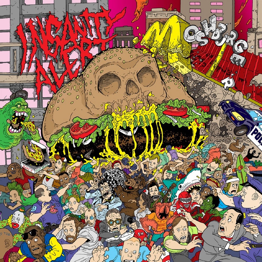Insanity Alert - Moshburger (2016) Cover