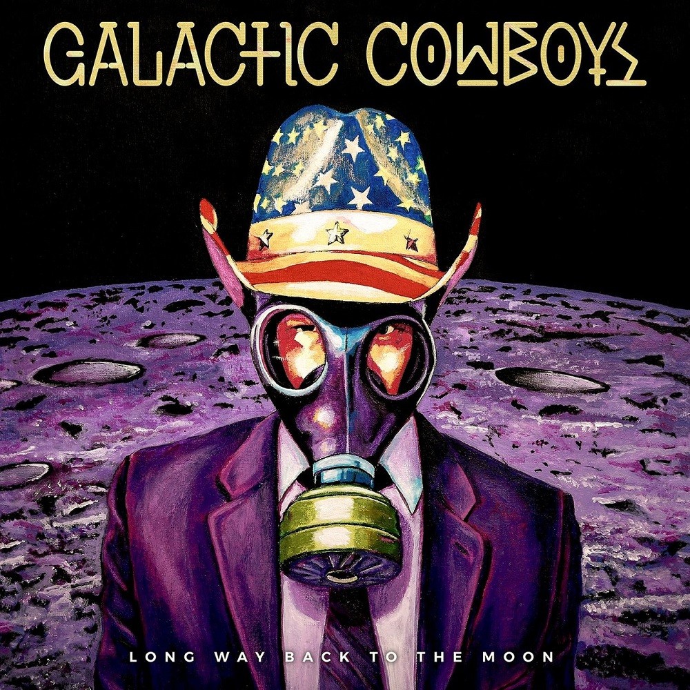 Galactic Cowboys - Long Way Back to the Moon (2017) Cover