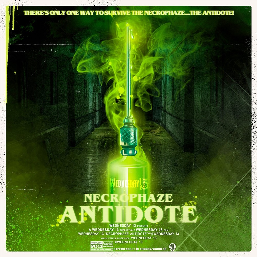 Wednesday 13 - Necrophaze - Antidote (2021) Cover