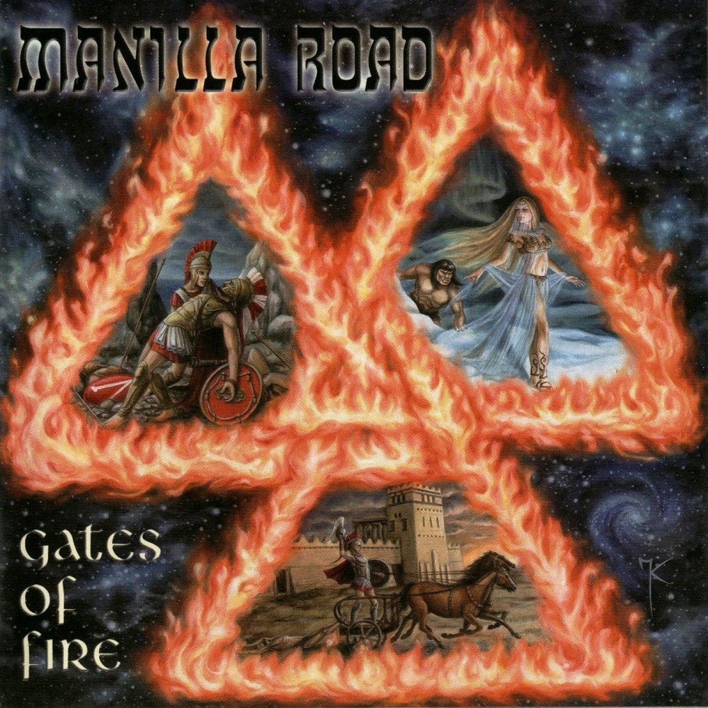 Manilla Road - Gates of Fire (2005) Cover