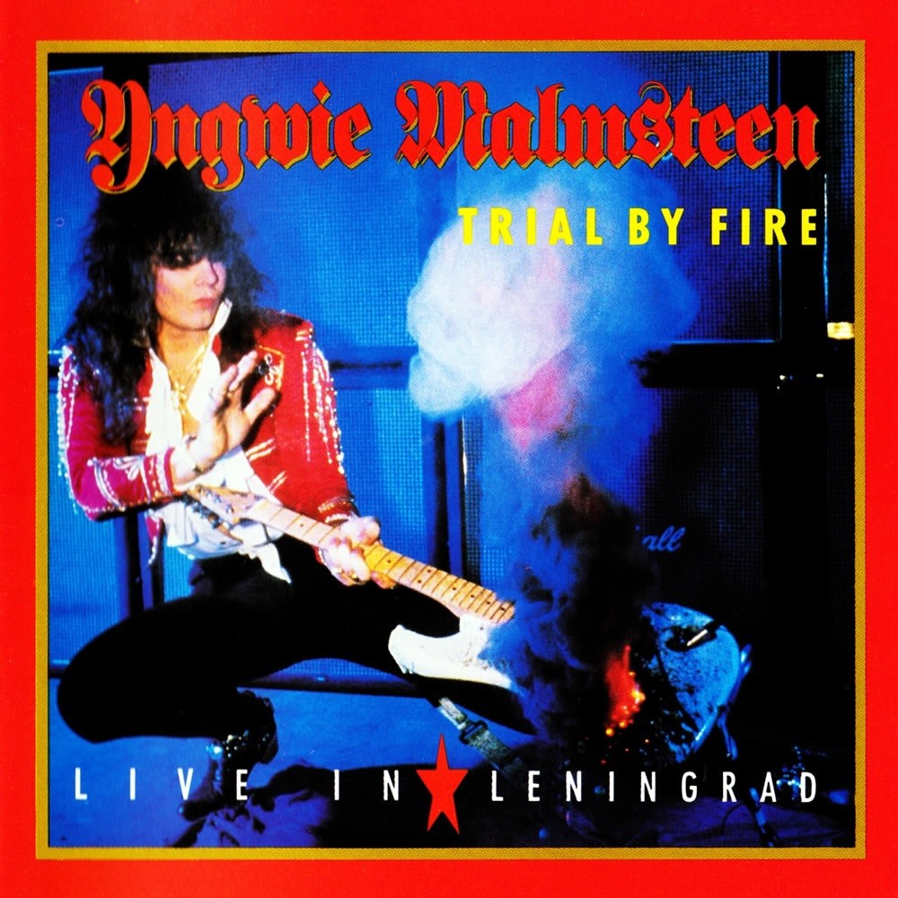 The Hall of Judgement: Yngwie J. Malmsteen - Trial by Fire: Live in Leningrad Cover