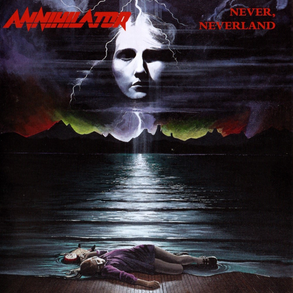 Annihilator - Never, Neverland (1990) Cover