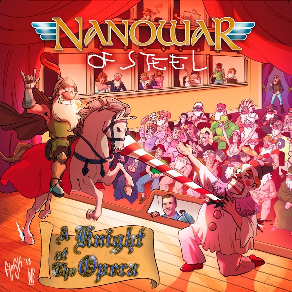 Nanowar of Steel - A Knight at the Opera (2014) Cover