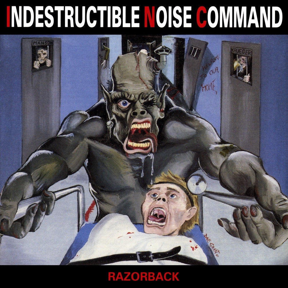 I.N.C. - Razorback (1987) Cover