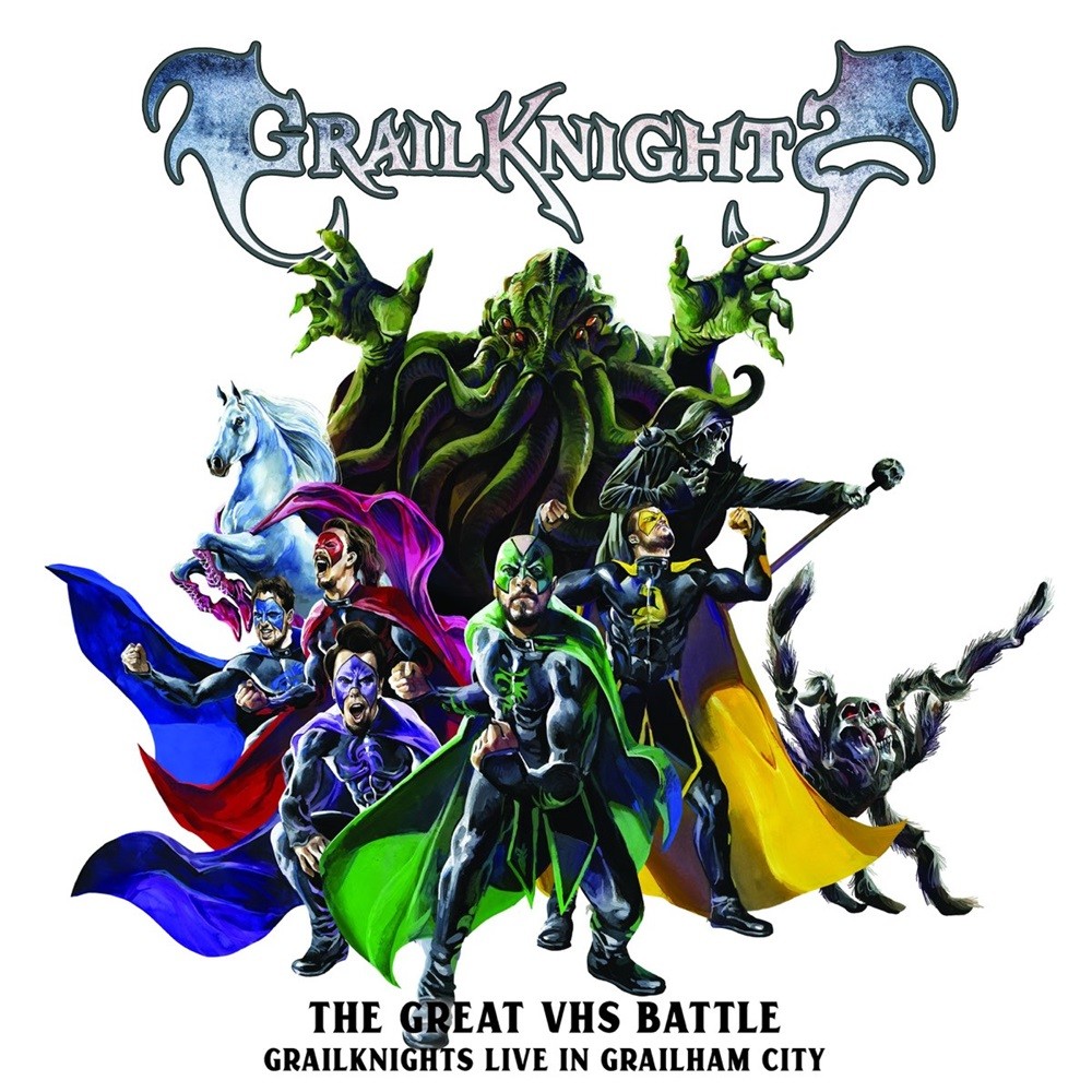 Grailknights - The Great VHS Battle - Grailknights Live in Grailham City (2019) Cover
