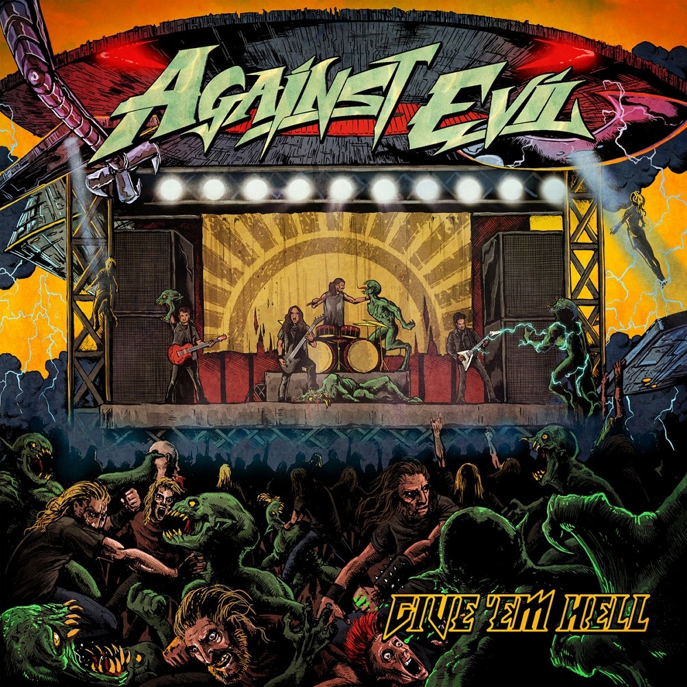 Against Evil - Give 'Em Hell (2024) Cover