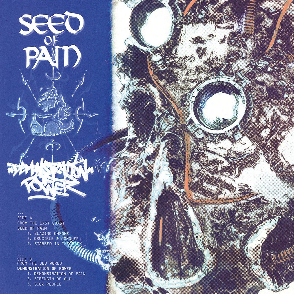 Demonstration of Power / Seed of Pain - Seed of Pain / Demonstration of Power Split EP (2022) Cover