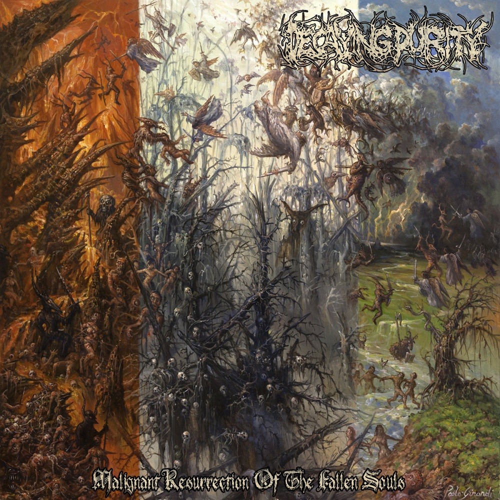 Decaying Purity - Malignant Resurrection of the Fallen Souls (2014) Cover