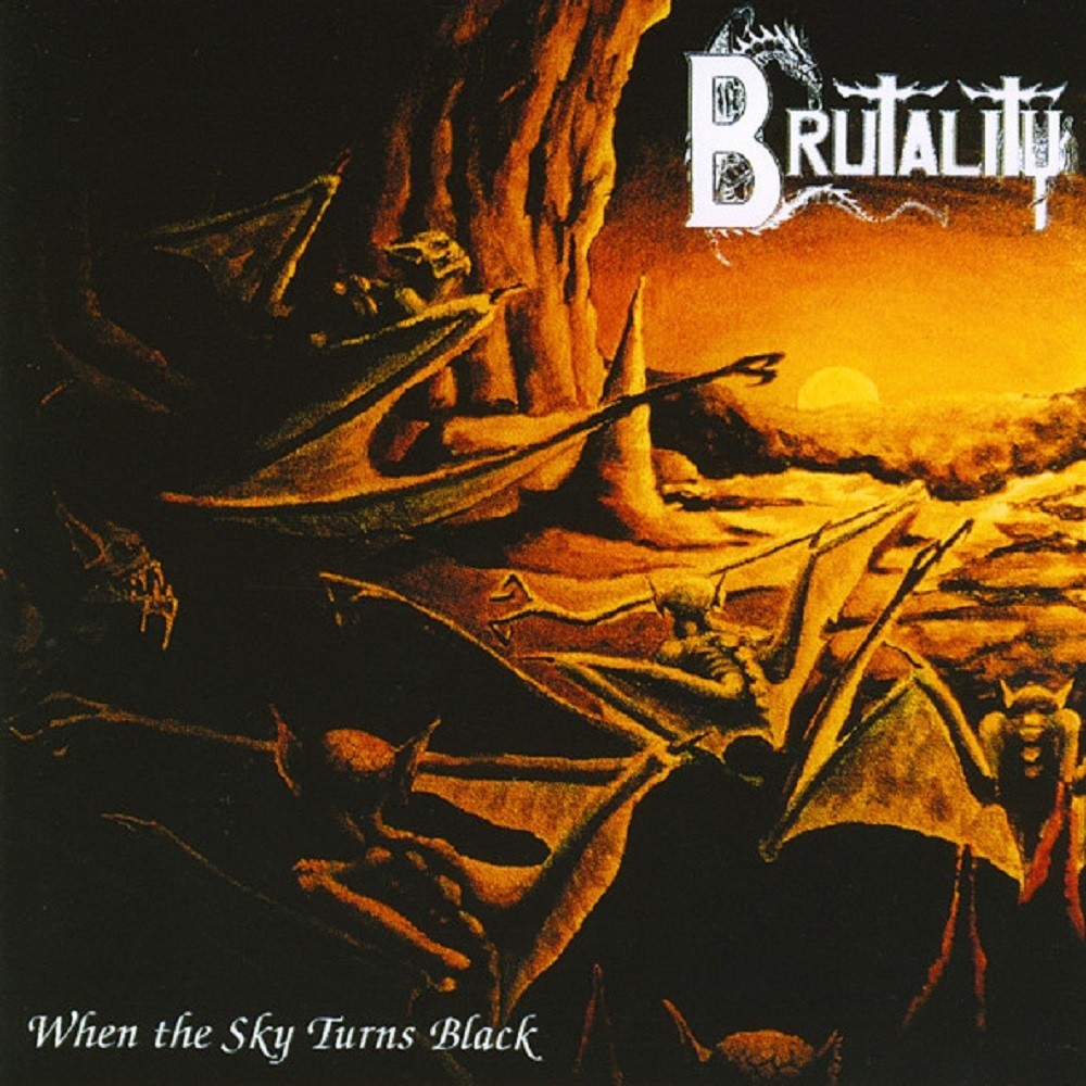 Brutality - When the Sky Turns Black (1994) Cover
