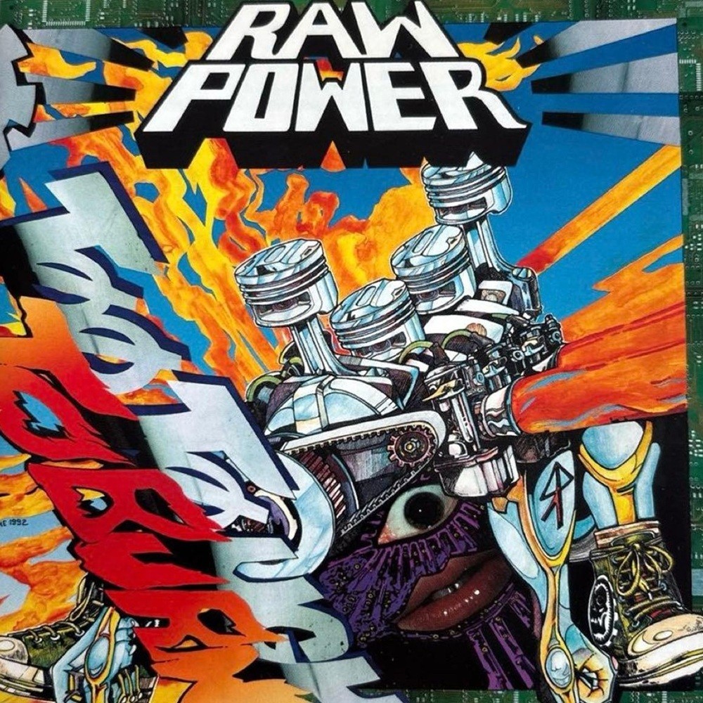 Raw Power - Too Tough to Burn (1993) Cover