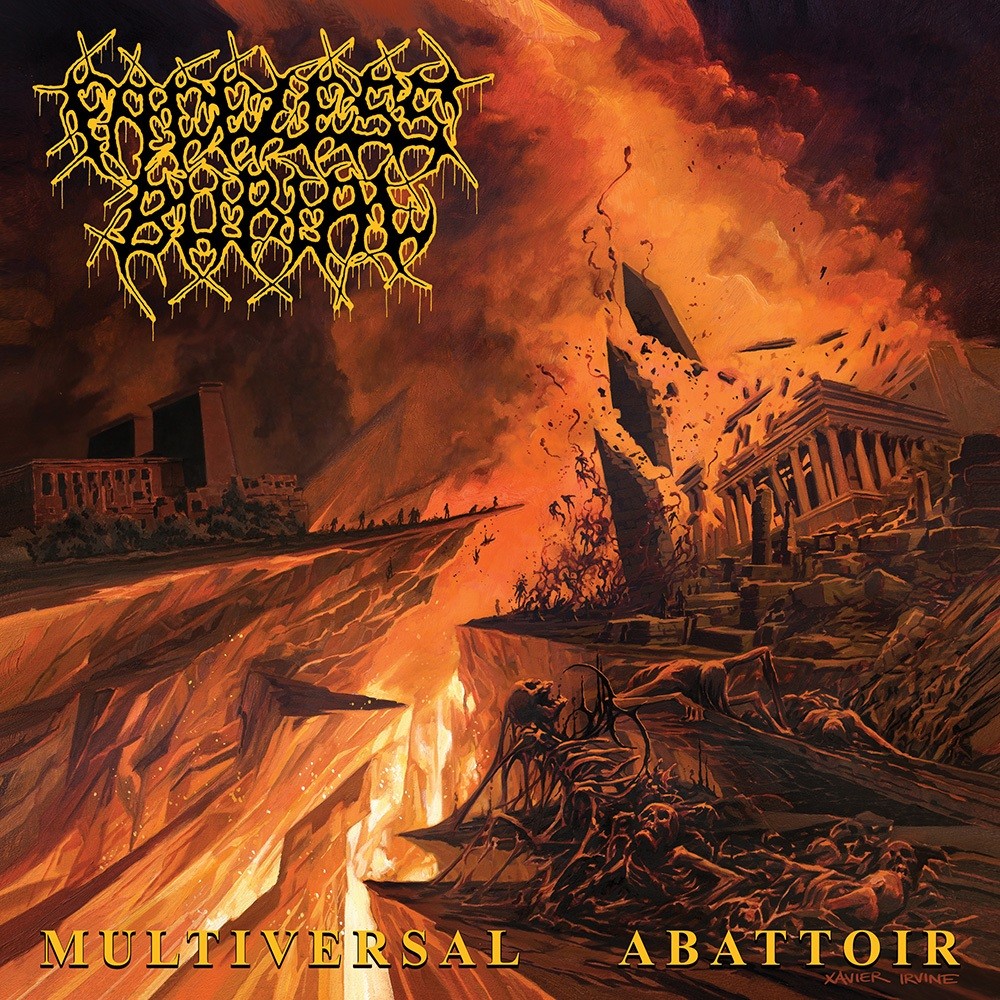Faceless Burial - Multiversal Abattoir (2018) Cover