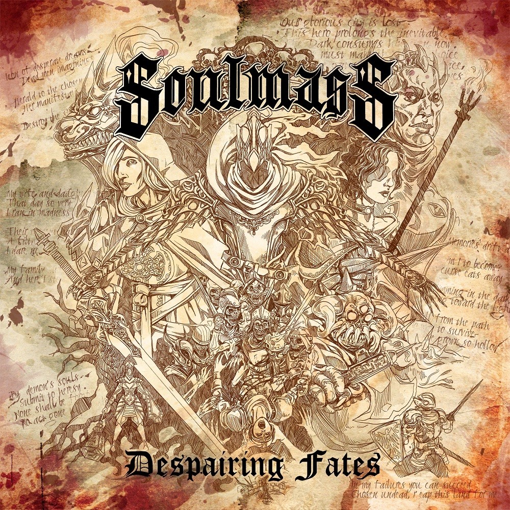 Soulmass - Despairing Fates (2014) Cover